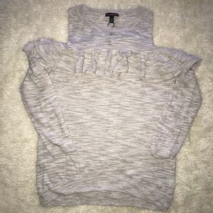 Express Cold Shoulder Sweater Xsmall NWOT